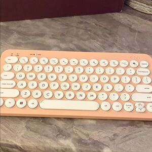 Onn Pink Wireless Keyboard